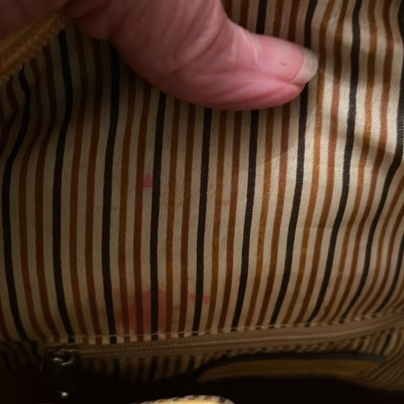 John Romaine Purse and Matching Wallet Yellow EUC - Picture 7 of 16